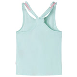 Vidaxl Children's Top 128 Light mint -colored