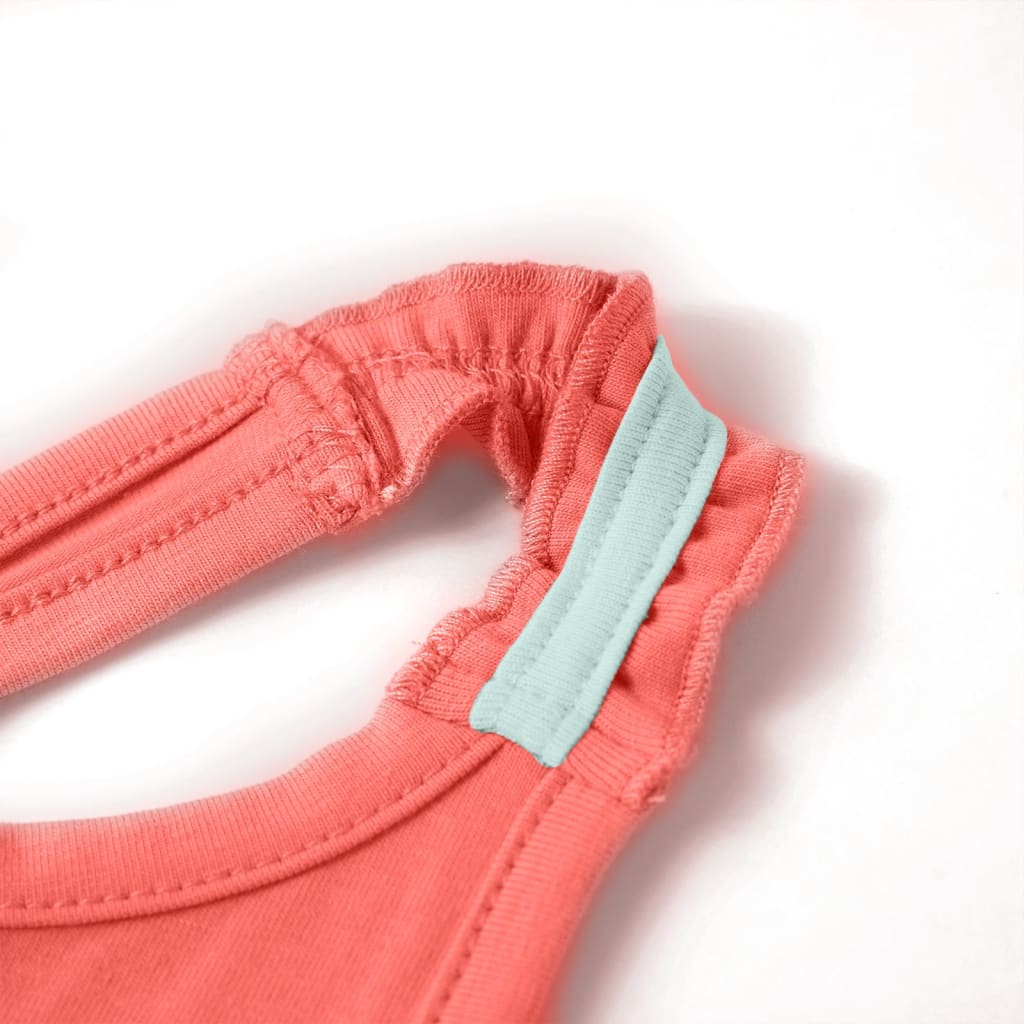 Vidaxl Children's top 128 coral -colored
