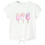 Vidaxl børneshirt 104 ECRU