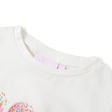 Vidaxl børneshirt 104 ECRU