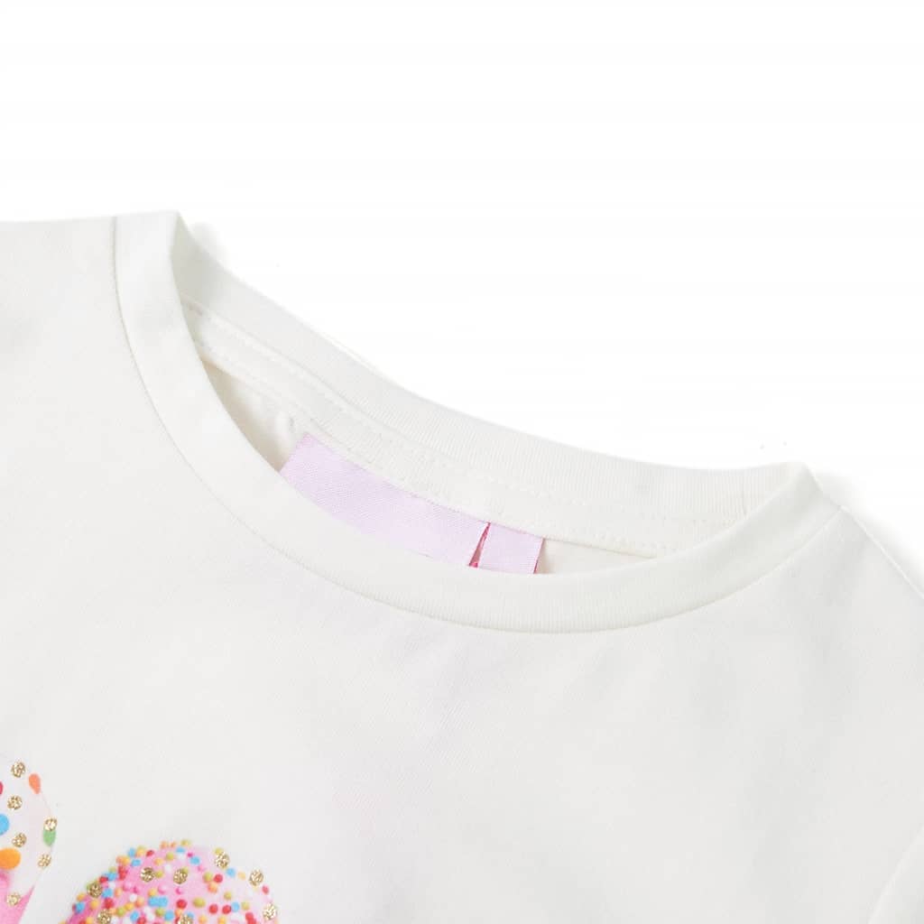 VidaXL Kindershirt 140 ecru