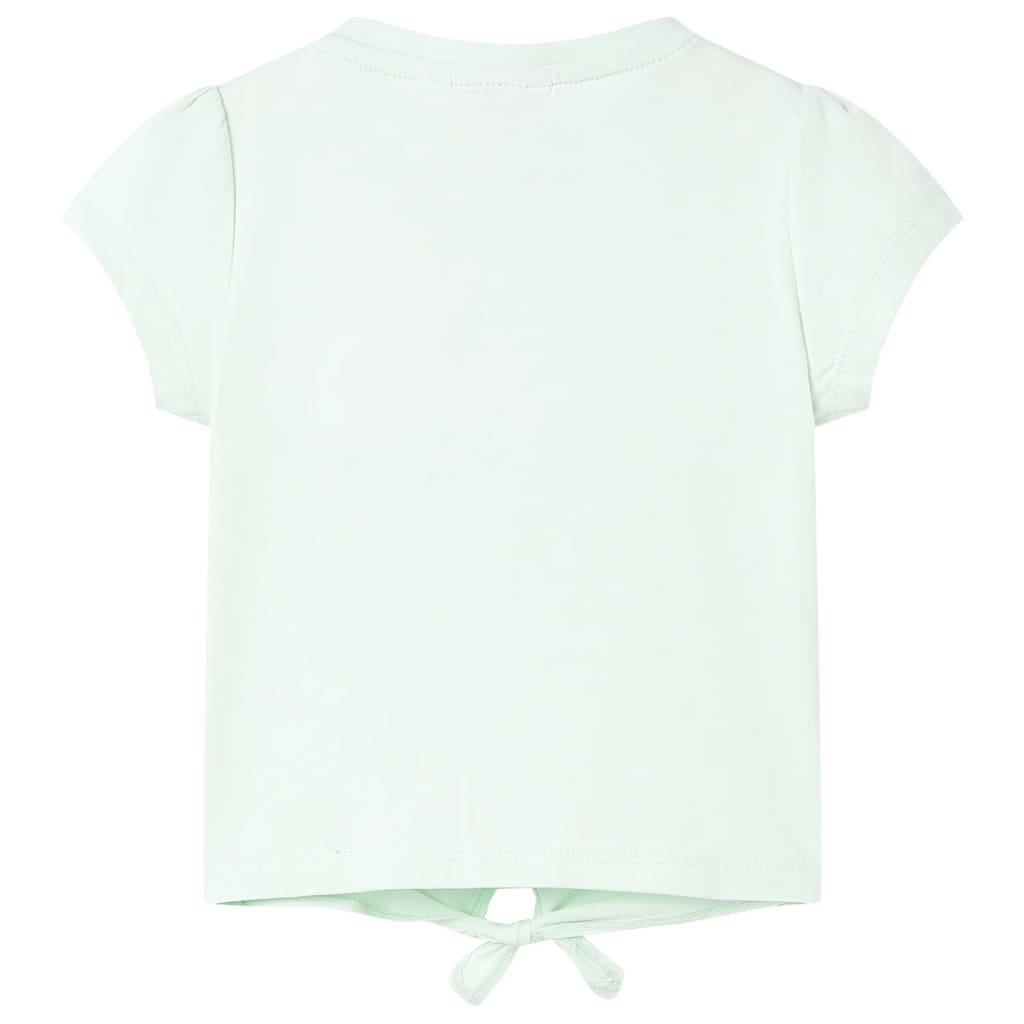 Vidaxl børneshirt 116 Let Mint