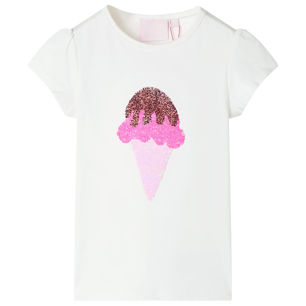 VidaXL Kindershirt 140 ecru