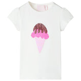 VidaXL Kindershirt 140 ecru