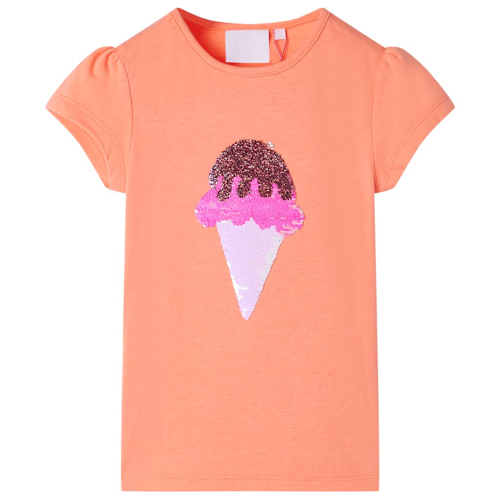 Vidaxl Kinderhemd 92 Neonoranje