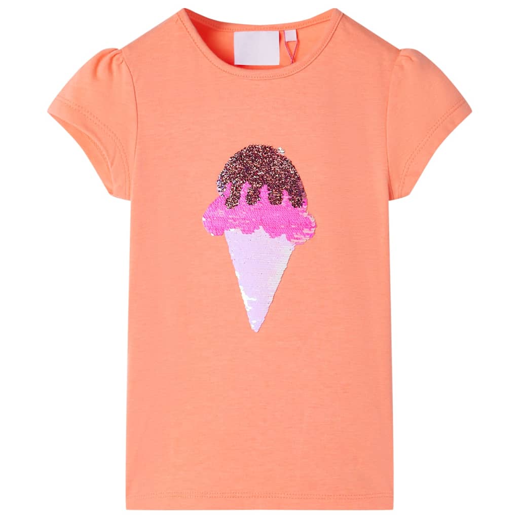 Vidaxl Kanner Shirt 116 Neonoranje