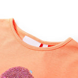Vidaxl børneshirt 140 Neonoranje