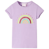 Vidaxl børneshirt 104 Lila