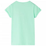 Vidaxl børneshirt 92 Bright Green