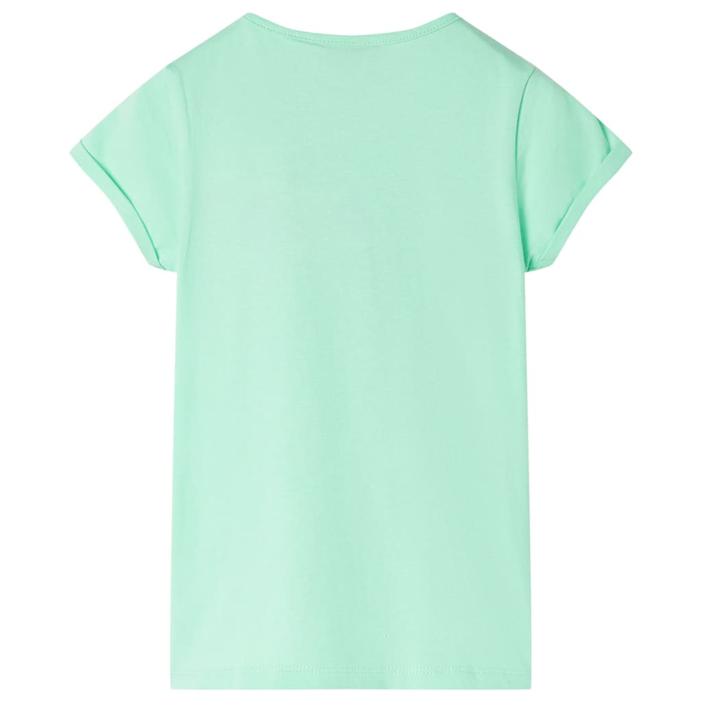 Vidaxl Kanner Shirt 104 hell gréng