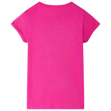 Vidaxl Kanner Shirt 92 donkel rosa