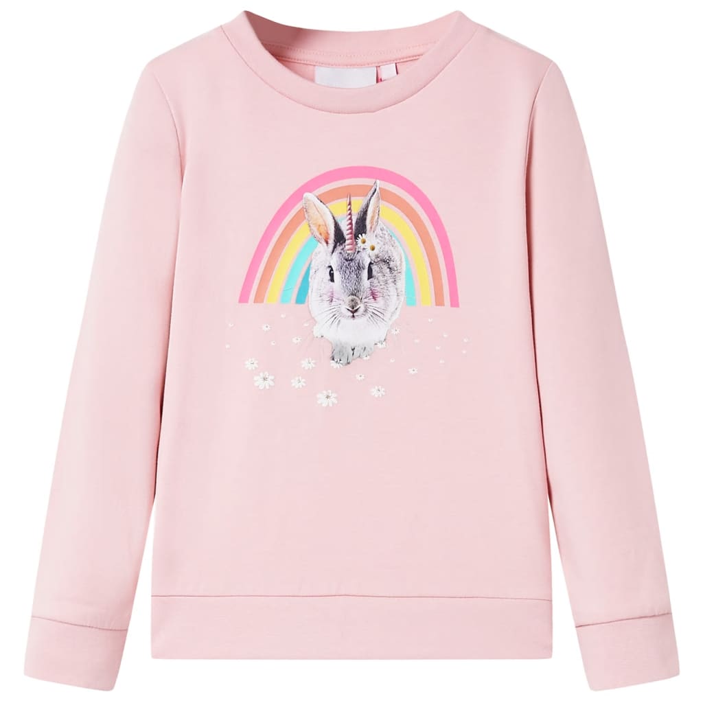 Vidaxl Kinderpullover 104 hellrosa