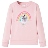 Vidaxl Kinderpullover 104 hellrosa