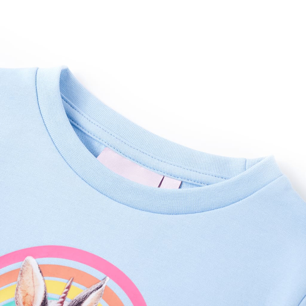 Vidaxl Children's sweater 128 light blue