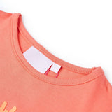 Vidaxl Kinderhemd 104 Korallenfarbe