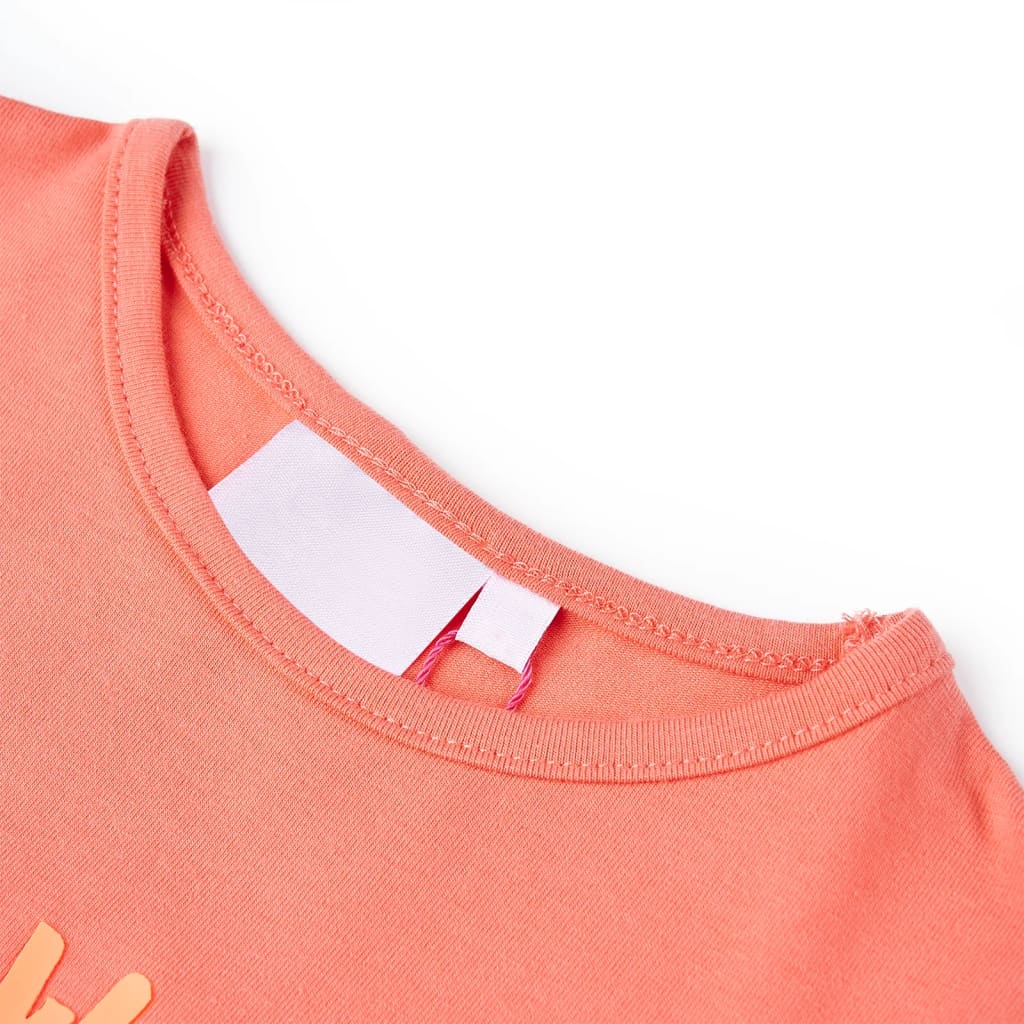 Vidaxl Children's shirt 128 Coral colored