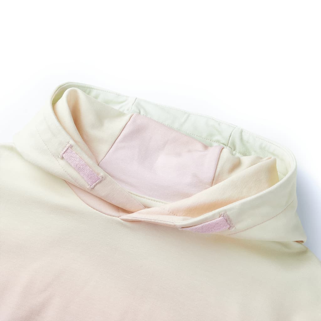 Vidaxl Kanner Pullover mat Hood 104 Star Wäiss