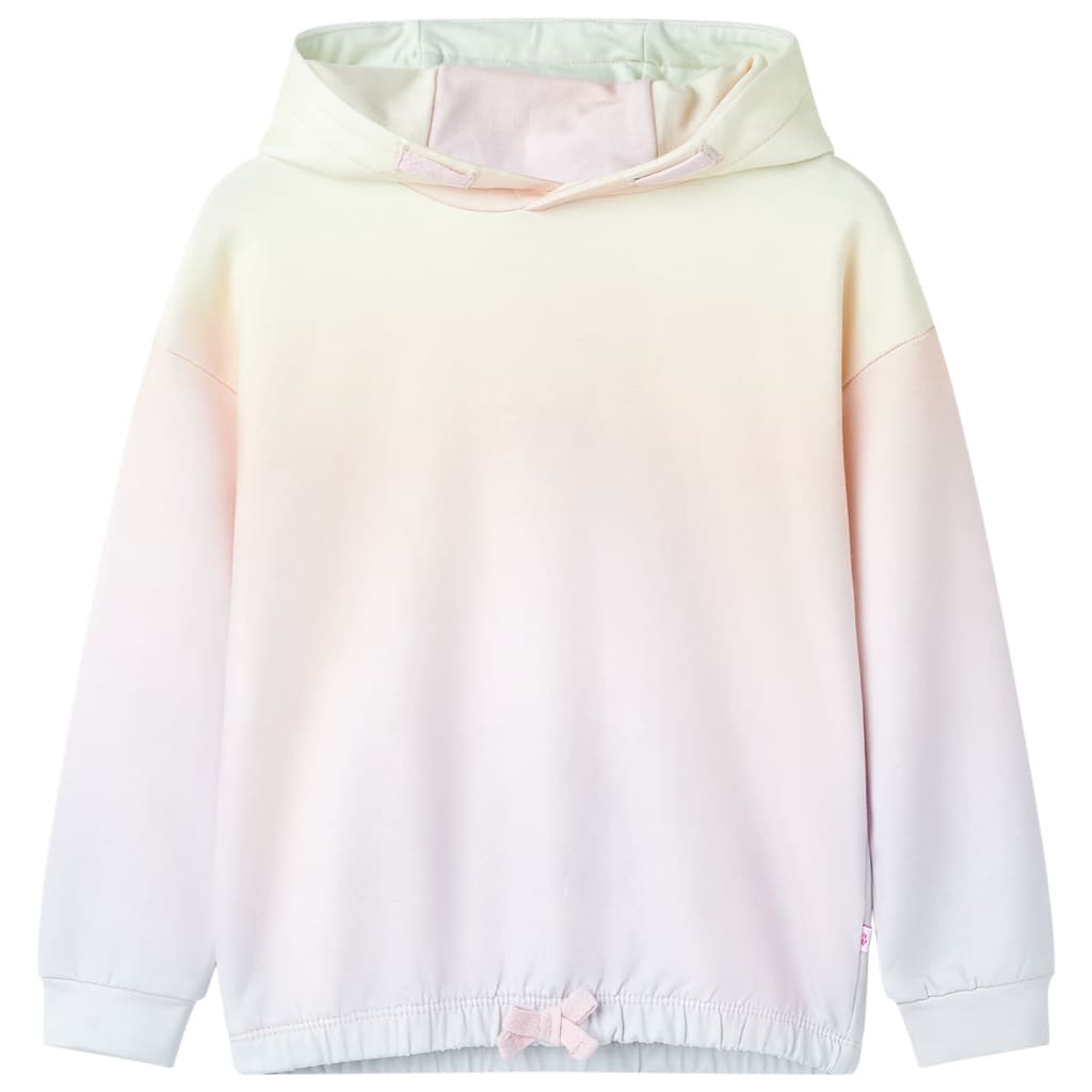 Vidaxl Kanner Pullover mat Hood 116 Star Wäiss