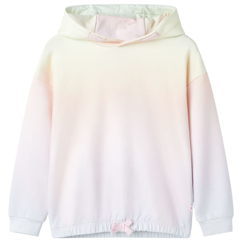 Pull pour enfants Vidaxl avec capuche 140 étoiles blanches