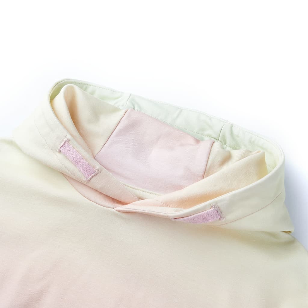 Pull pour enfants Vidaxl avec capuche 140 étoiles blanches
