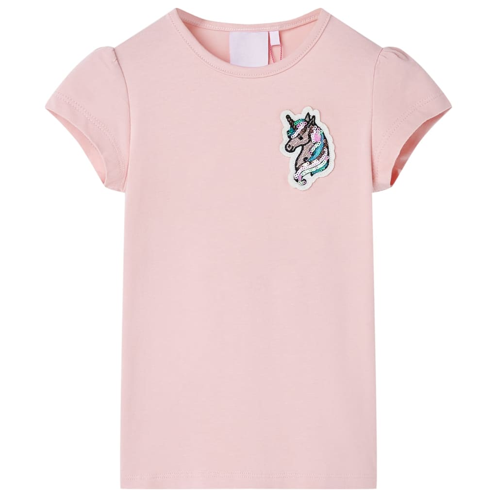 Vidaxl camisa para niños 140 rosa claro