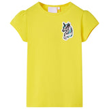 Vidaxl Children's shirt 104 bright yellow