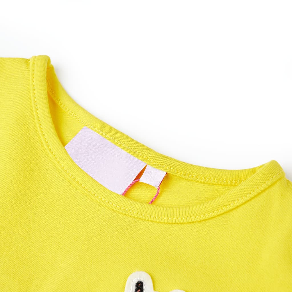 Vidaxl Children's shirt 104 bright yellow
