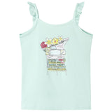 Vidaxl Children's top 92 light mint -colored
