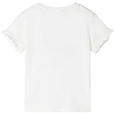 Vidaxl Camisa para niños 104 ECRU