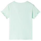 Vidaxl Camisa para niños 116 Light Mint
