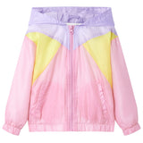 Vidaxl Children's jacket with hood 92 multi -colored
