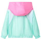 Vidaxl Children's jacket with hood 92 multi -colored