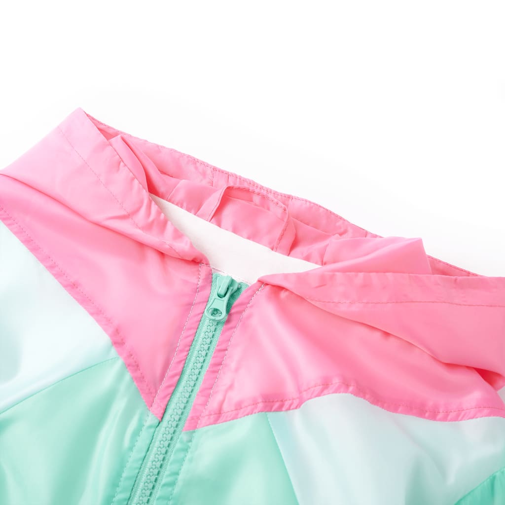 Vidaxl Children's jacket with hood 92 multi -colored
