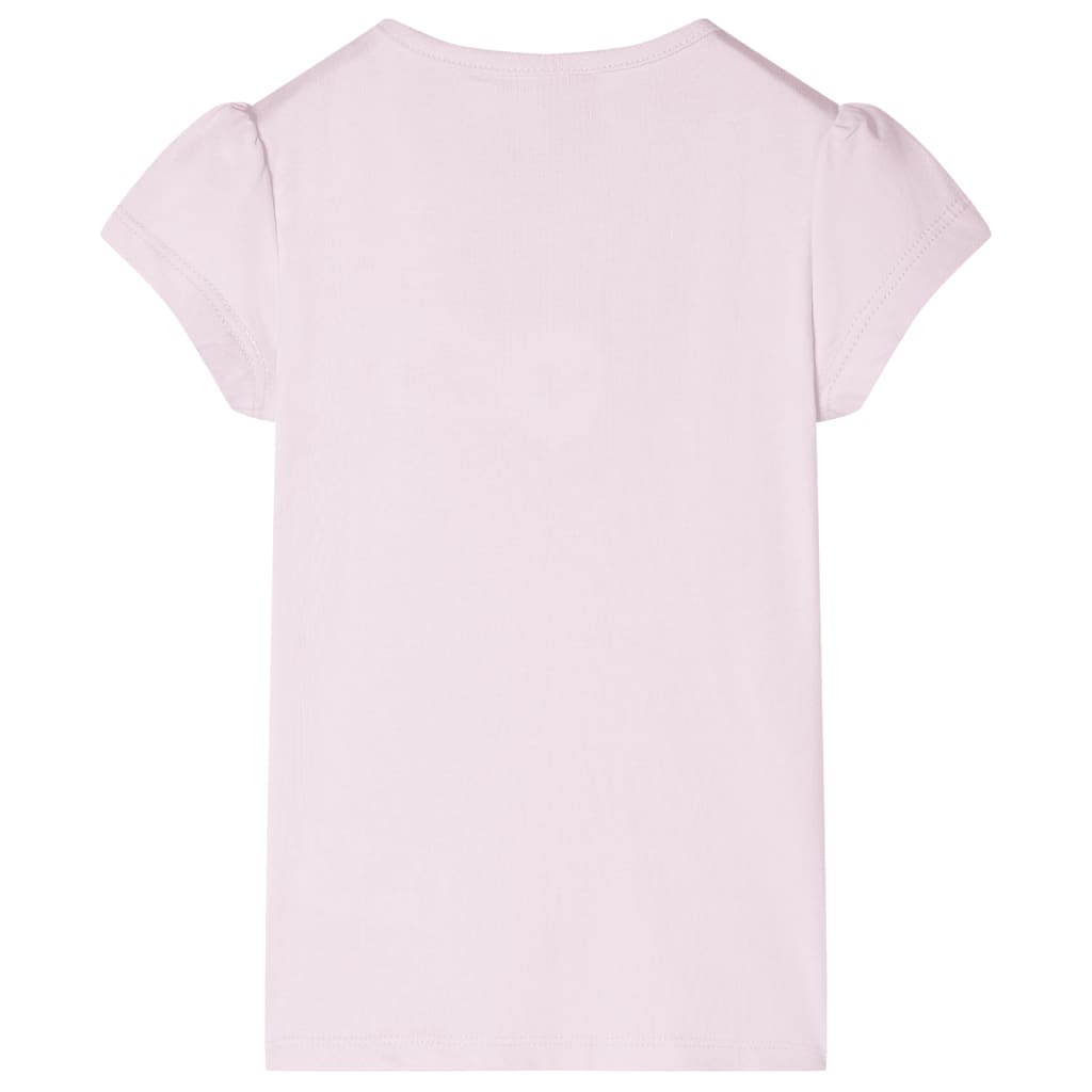 Dětská košile Vidaxl s rukávy Cap 92 Soft Pink