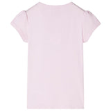 Dětská košile Vidaxl s rukávy Cap 128 Soft Pink