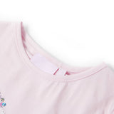 Dětská košile Vidaxl s rukávy Cap 128 Soft Pink