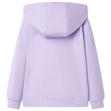 Chaleco infantil de Vidaxl con encapuchado 92 lila