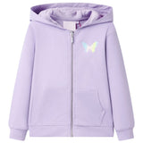 Vidaxl Children's vest with Hoody 128 Lila