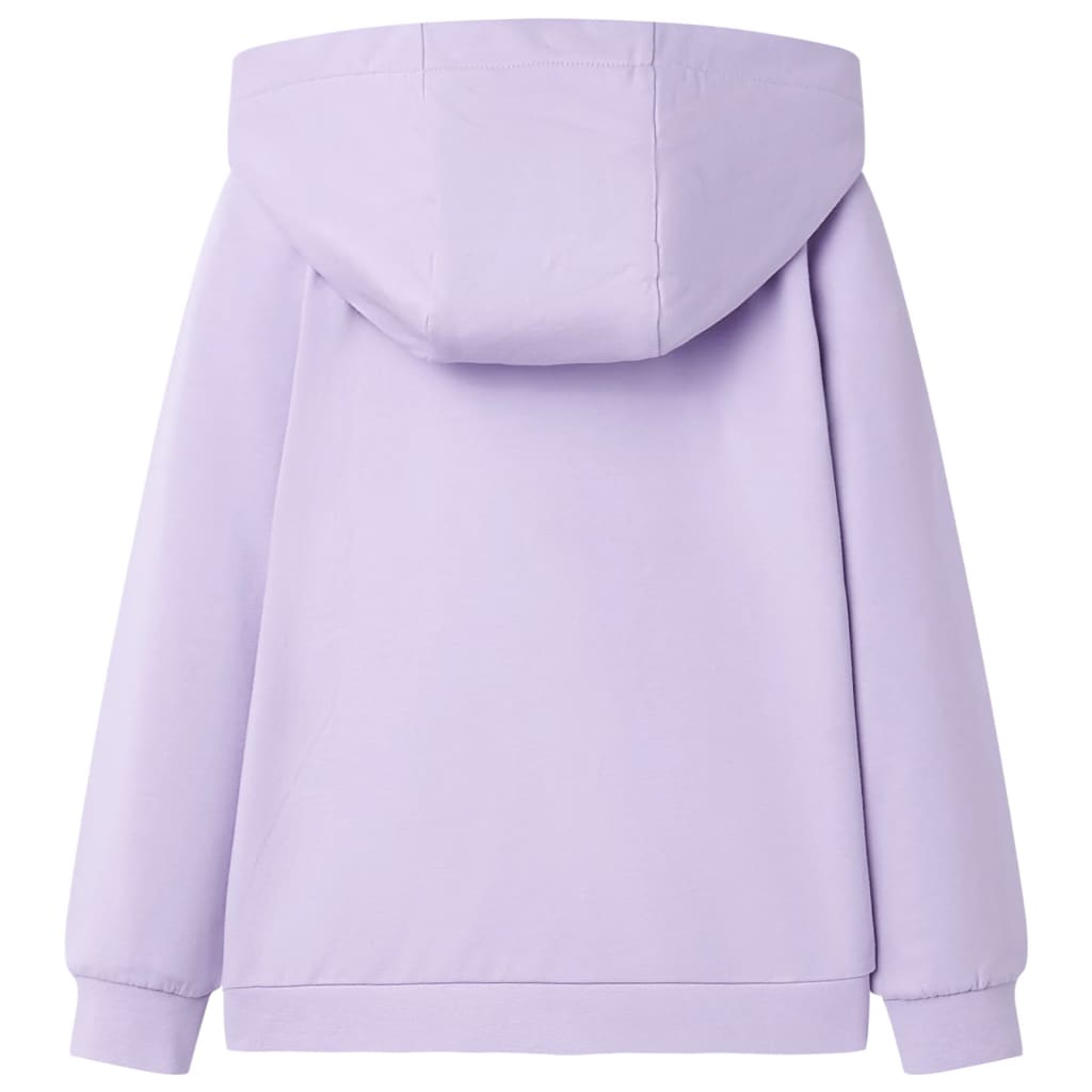 Vidaxl Children's vest with Hoody 128 Lila