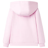 Vidaxl Children's vest with hood 104 light pink