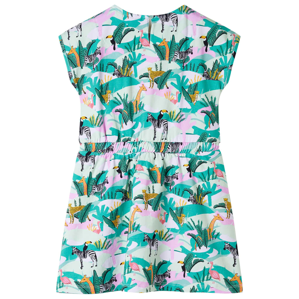 Vidaxl Children's dress 128 light mint colored
