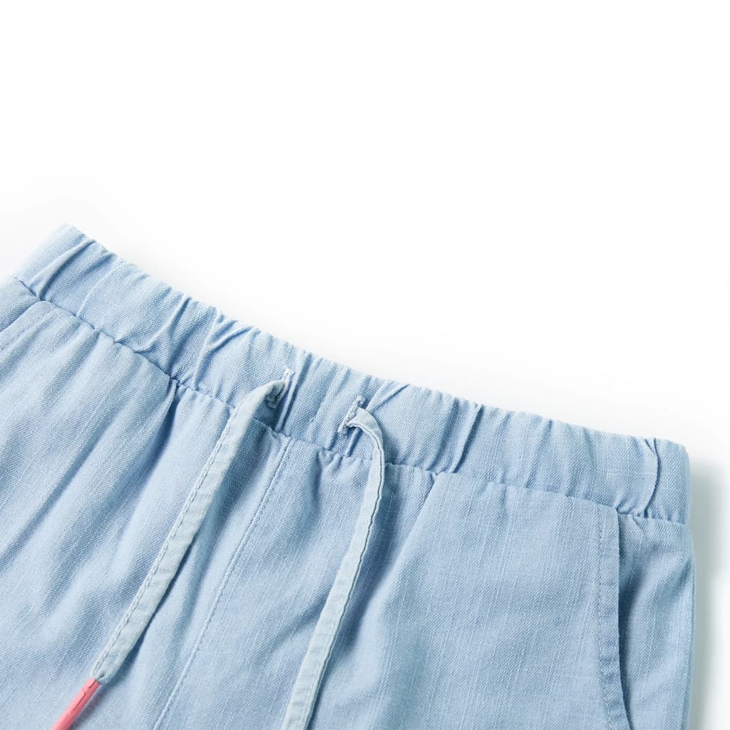 Vidaxl Children's Shorts 104 Soft Pivot -Blue