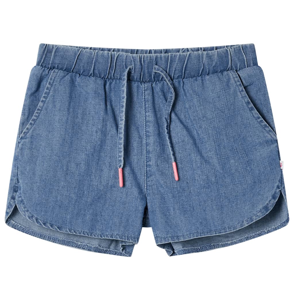 Vidaxl Children's Shorts 92 Denim blue