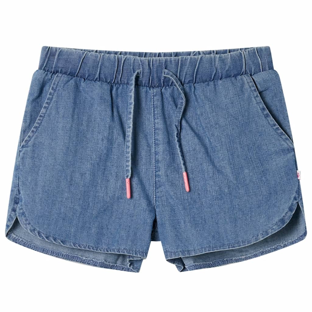 Vidaxl Children's Shorts 104 Denim blue