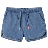 Vidaxl Children's Shorts 104 Denim blue