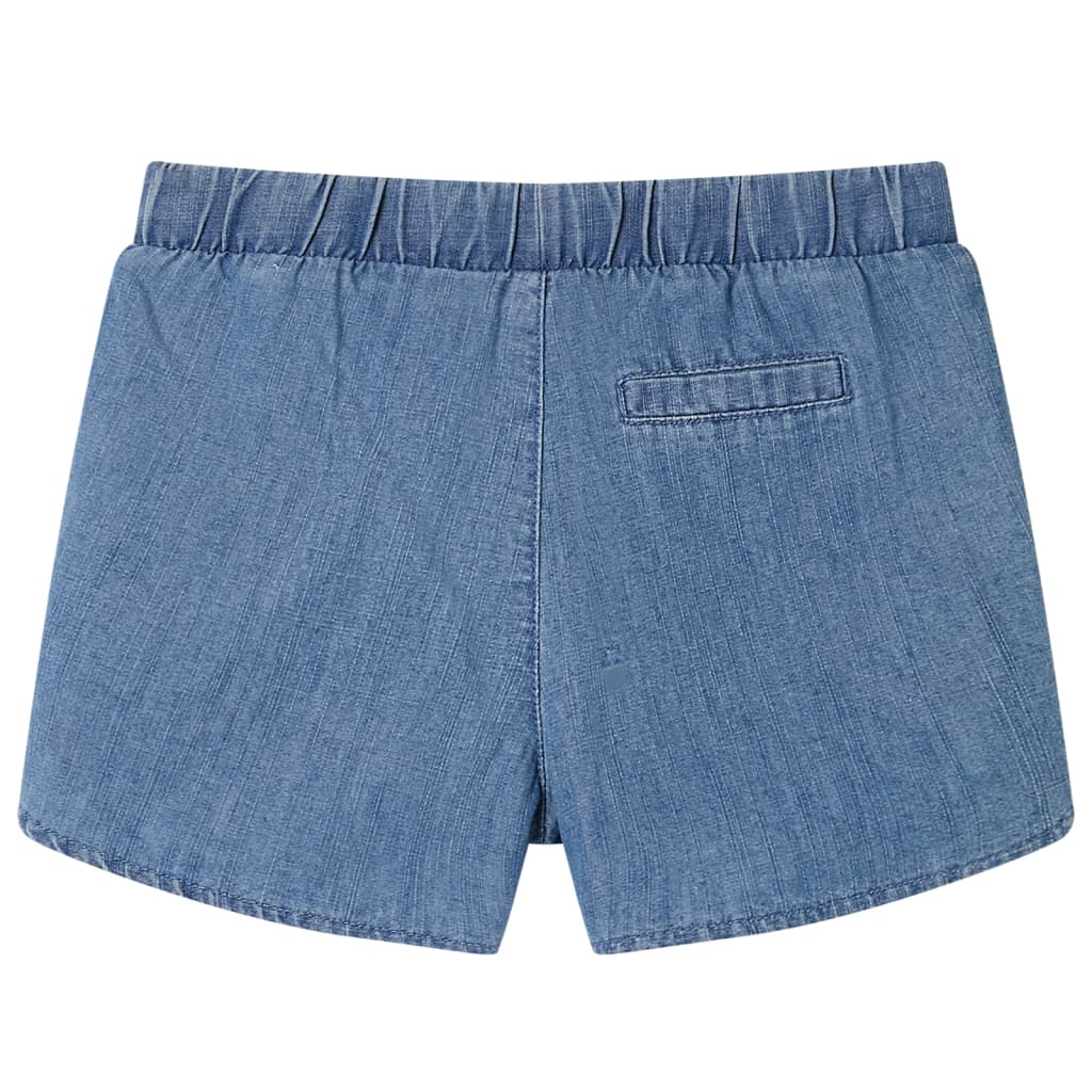 Vidaxl Children's Shorts 104 Denim blue