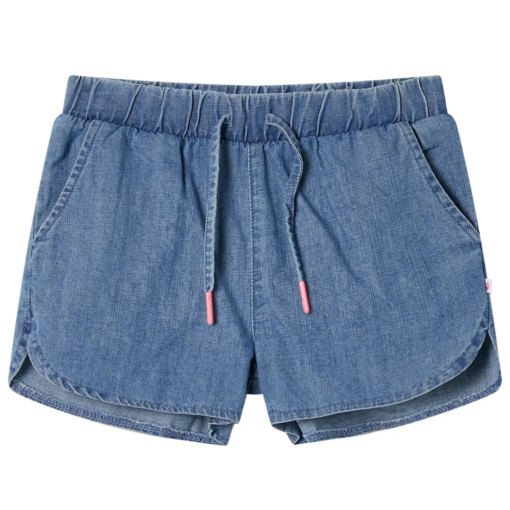 Vidaxl Children's Shorts 116 Denim blue