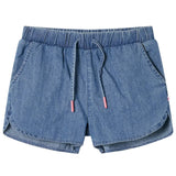 Vidaxl Children's Shorts 116 Denim blue