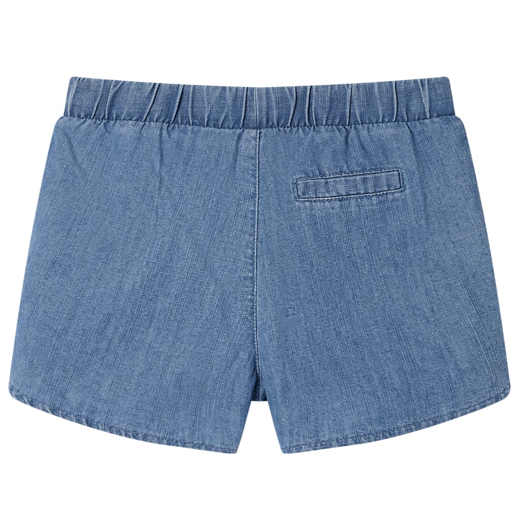 Vidaxl Children's Shorts 140 Denim blue