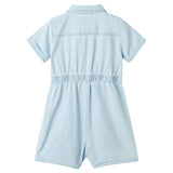 VidaXL Kindersesia with short sleeves 92 Soft blue